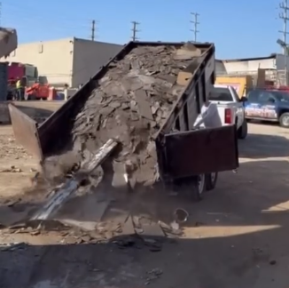 Debris and yard cleanup
